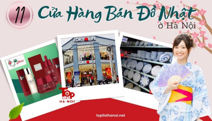 Cửa hàng bán đồ Nhật ở Hà Nội 0