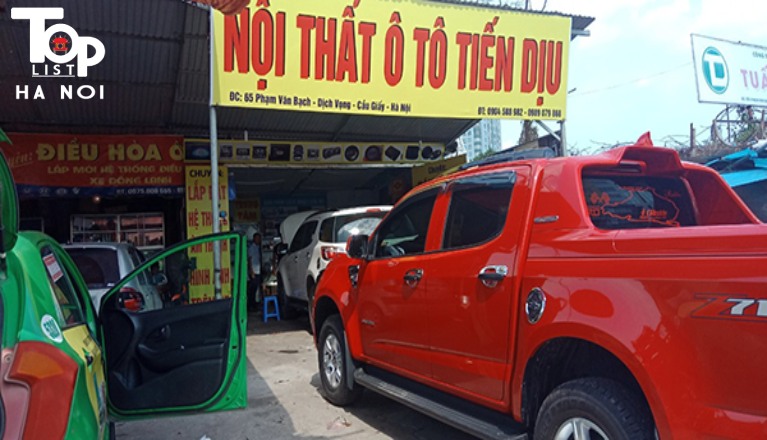 Tiến Dịu Auto là một cửa hàng nội thất ô tô uy tín ở Hà Nội