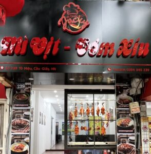 Quán ăn Tô Hiệu - Jacky – Vịt quay Bắc Kinh