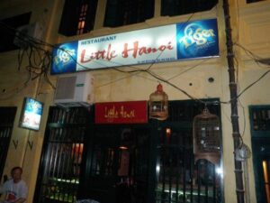 Quán bia hơi Hà Nội - Little Hanoi