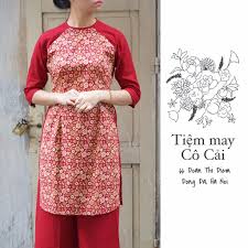 Áo dài Hà Nội- Tiệm May Cô Cải - Áo dài Hà Nội