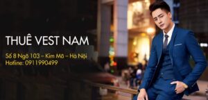 Thuê áo vest nam tại cửa hàng Vest Mantino